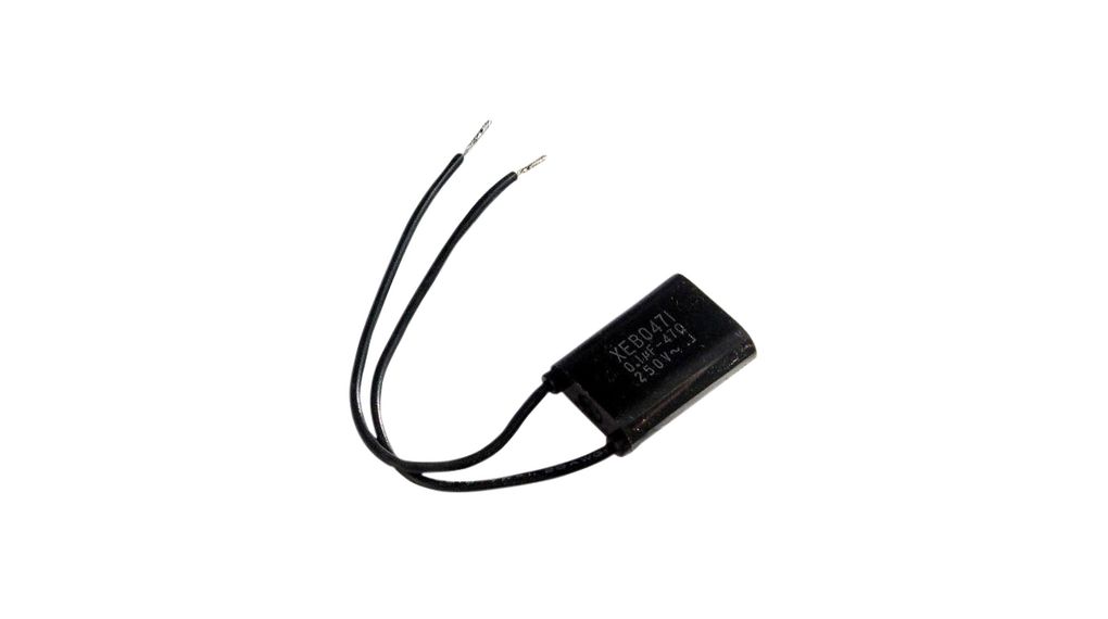 RC-zuignap, 100nF, 250V, 47Ohm, 30%, 250V